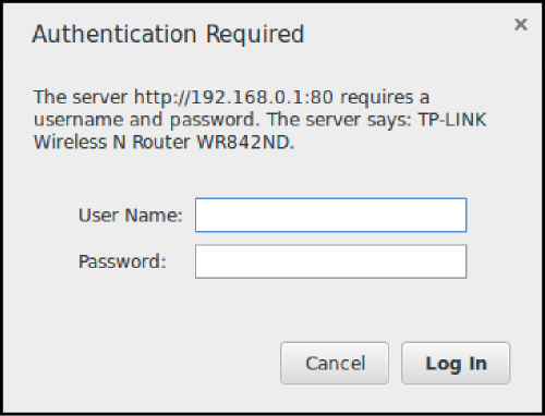 tp link router login url
