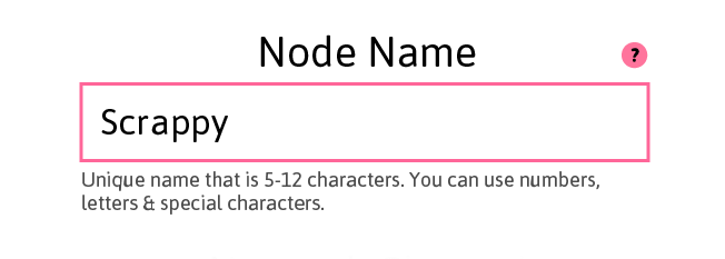 node name